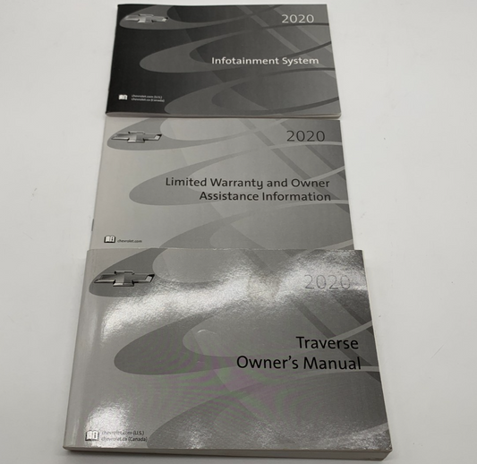 2020 Chevrolet Traverse Owners Manual Set OEM