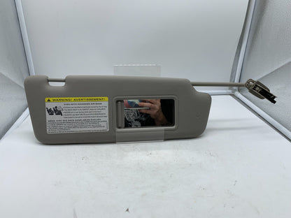 2009-2012 Audi A4 Passenger Sun Visor Gray Illuminated OEM B01B12002