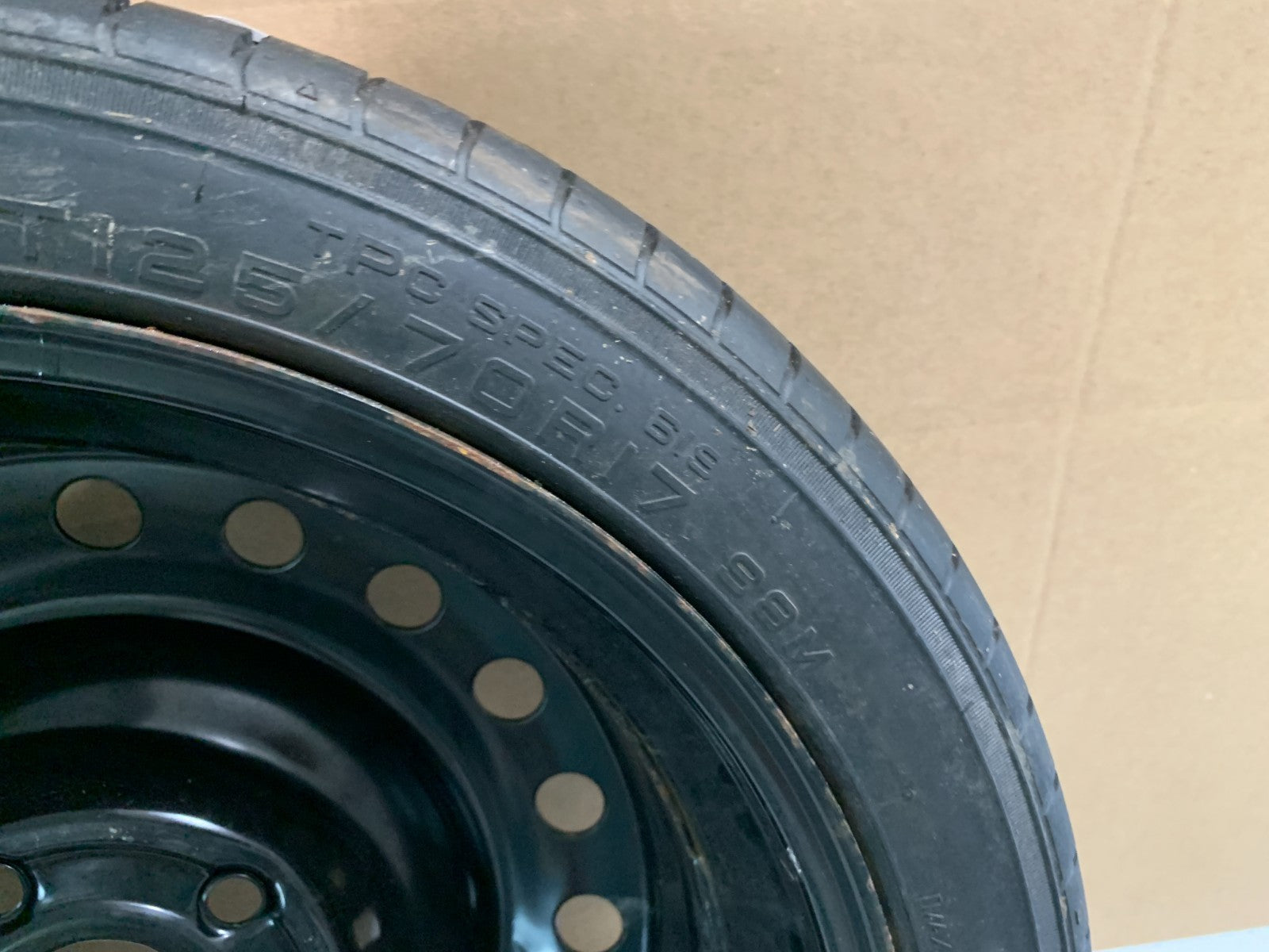 2010-2016 Buick Lacrosse 17" Spare Tire Compact Donut T125 70R17 OEM