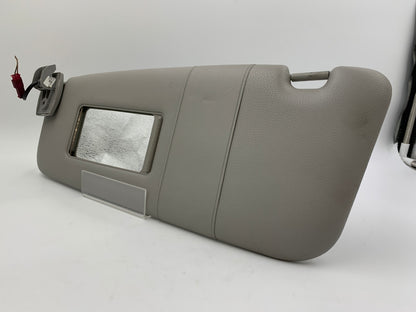 2008-2009 BMW 535i Driver Sun Visor Gray Illuminated OEM D04B24051