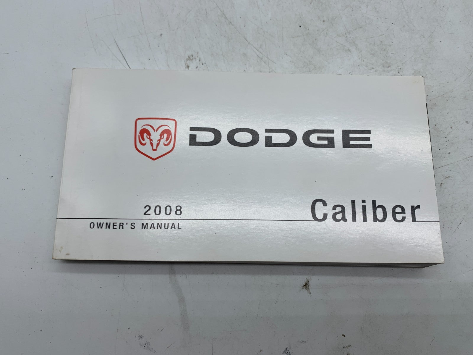 2008 Dodge Caliber Owners Manual Set with Case OEM B01B11005