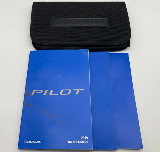 2019 Honda Pilot Owners Manual Set with Case OEM B03B02003