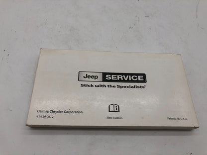 2008 Jeep Patriot Owners Manual OEM A03B03003