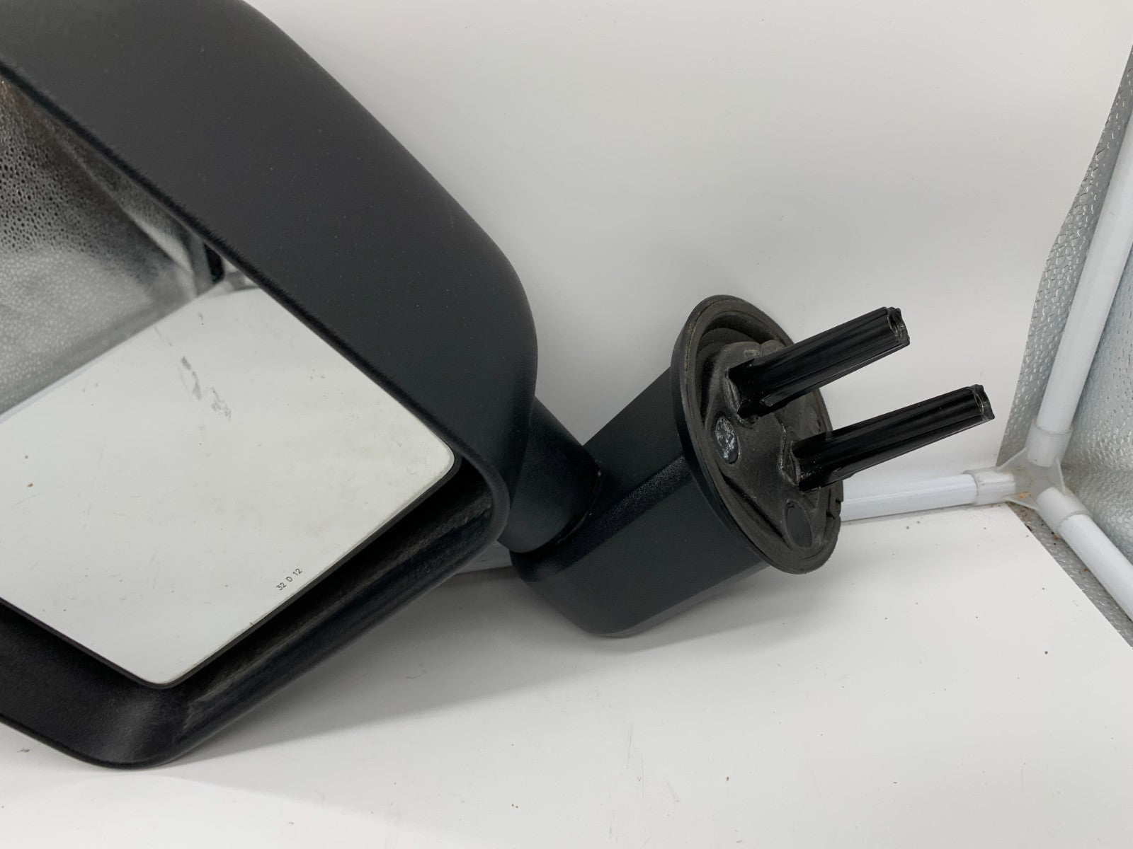 2015-2017 Jeep Wrangler Driver Side View Manual Door Mirror Black