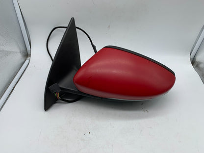 2009-2012 Volkswagen EOS Driver Side View Power Door Mirror Red OEM A04B32003