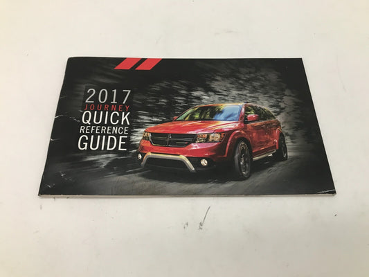 2017 Dodge Journey Owners Manual Set OEM C04B22032