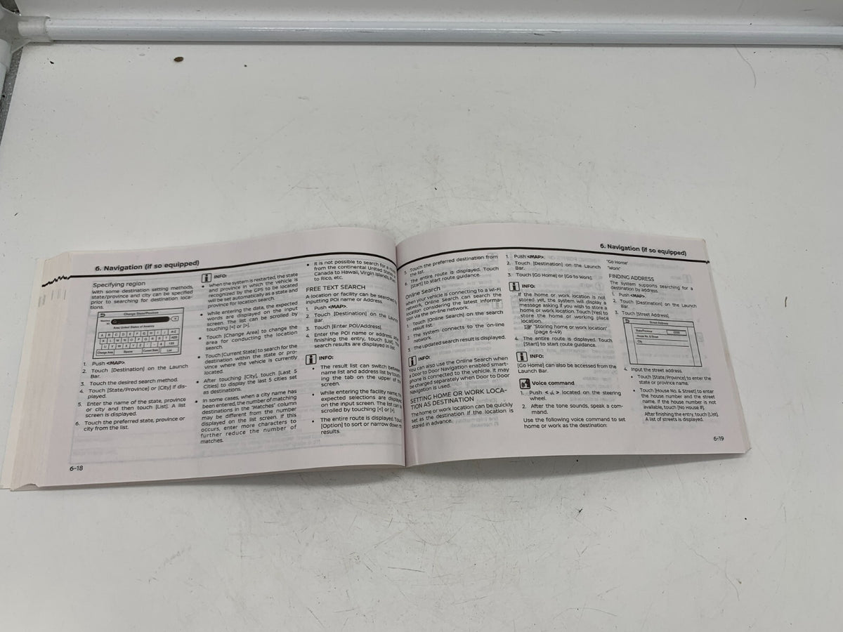 2019 NissanConnect Connect Owners Manual OEM B02B39007