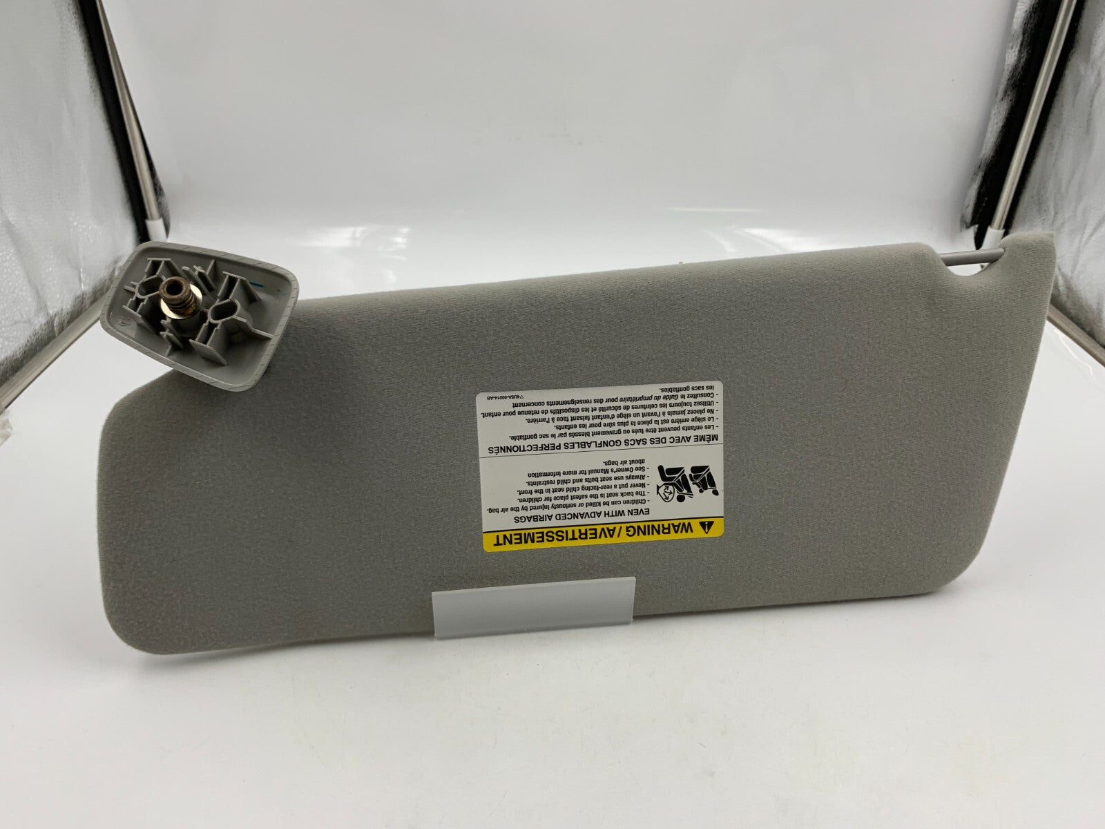 2004-2008 Ford F-150 Passenger Sun Visor Gray OEM E03B52024