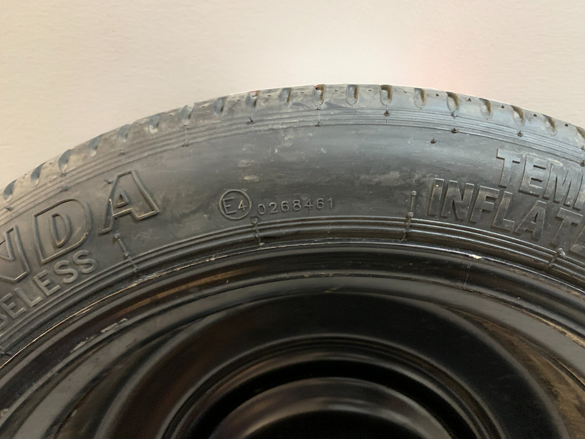 2014-2016 Mazda 6 Mazda6 16" Spare Tire Wheel Compact Donut T125/70R17