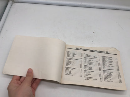 2011 Chevrolet Cruze Owners Manual OEM B03B44013