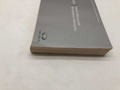 2017 Infiniti QX60 QX 60 Owners Manual Set OEM A03B29008