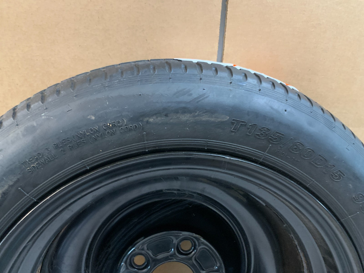 2010-2015 Honda Civic 15" Spare Tire Compact Donut OEM T135/80D15 Spare Wheel
