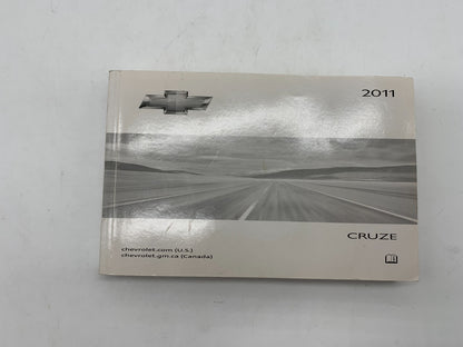 2011 Chevrolet Cruze Owners Manual Set Also Includes OnStar CD OEM