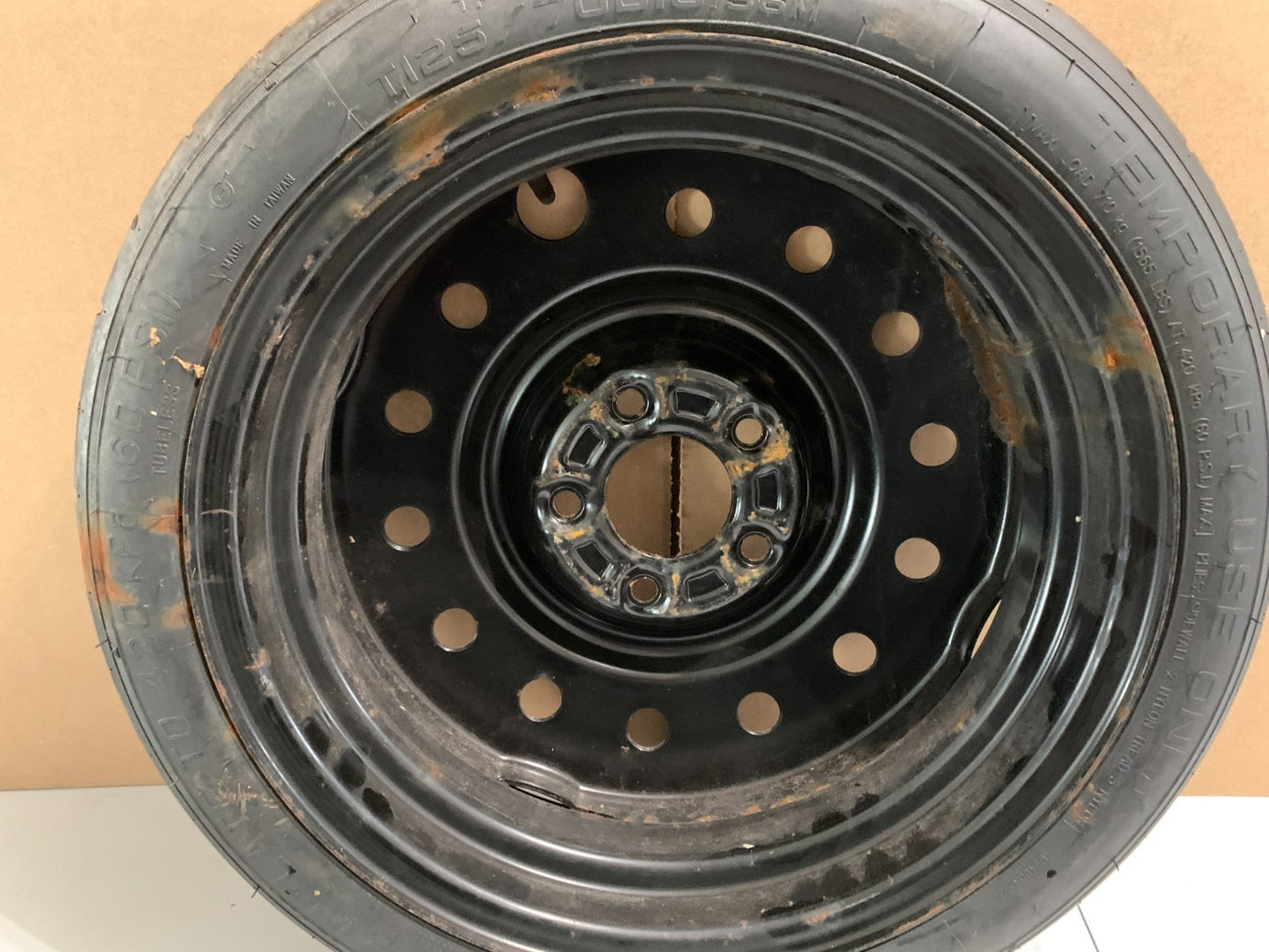 2010-2016 Chevrolet Impala Lacrosse 16" Spare Tire Compact Donut T125/70D16 OEM