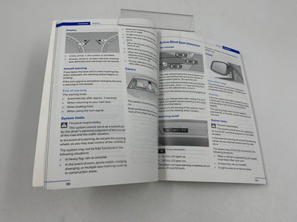 2013 BMW 3 Series Owners Manual with Case OEM A04B54040