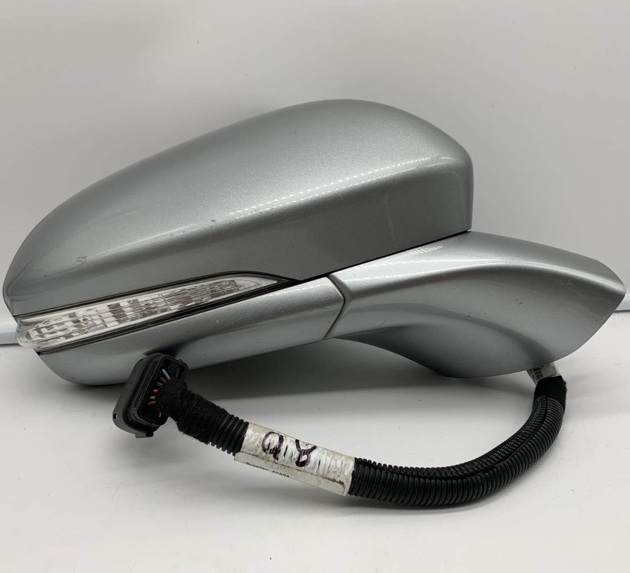 2019-2020 Ford Fusion Passenger Side View Power Door Mirror Silver BSA C04B36024