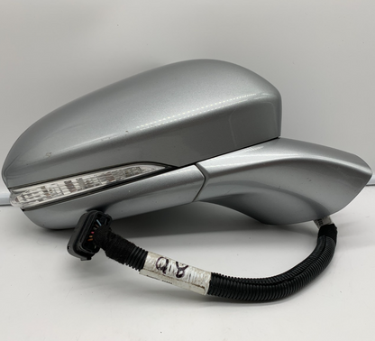 2019-2020 Ford Fusion Passenger Side View Power Door Mirror Silver BSA C04B36024