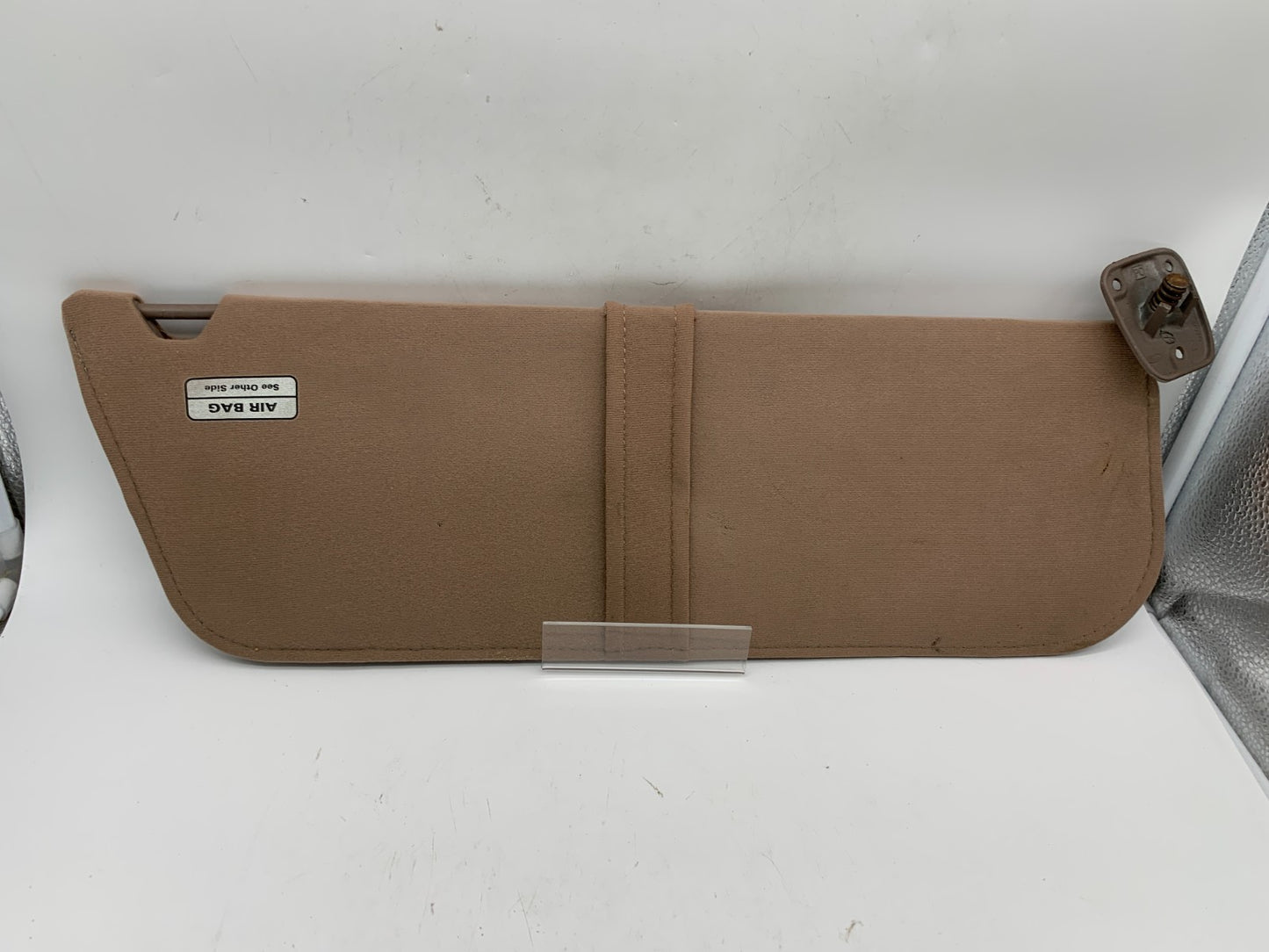 1987-1996 Ford F150 Passenger Sun Visor Brown OEM A04B42003