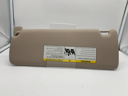 2012-2018 BMW 328i Passenger Sun Visor Sunvisor Beige Illumination D01B22004