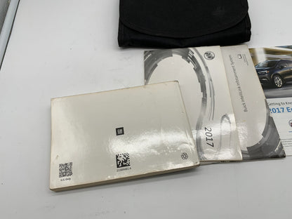 2017 Buick Encore Owners Manual Set OEM B04B25014