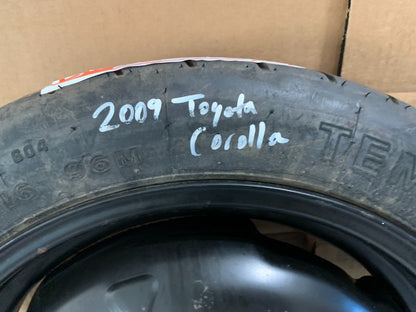 2003-2016 Toyota Corolla Camry 16" Spare Tire Compact Donut T125/70R16 OEM