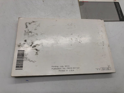 2011 Nissan Versa Owners Manual Set with Case OEM E02B40062