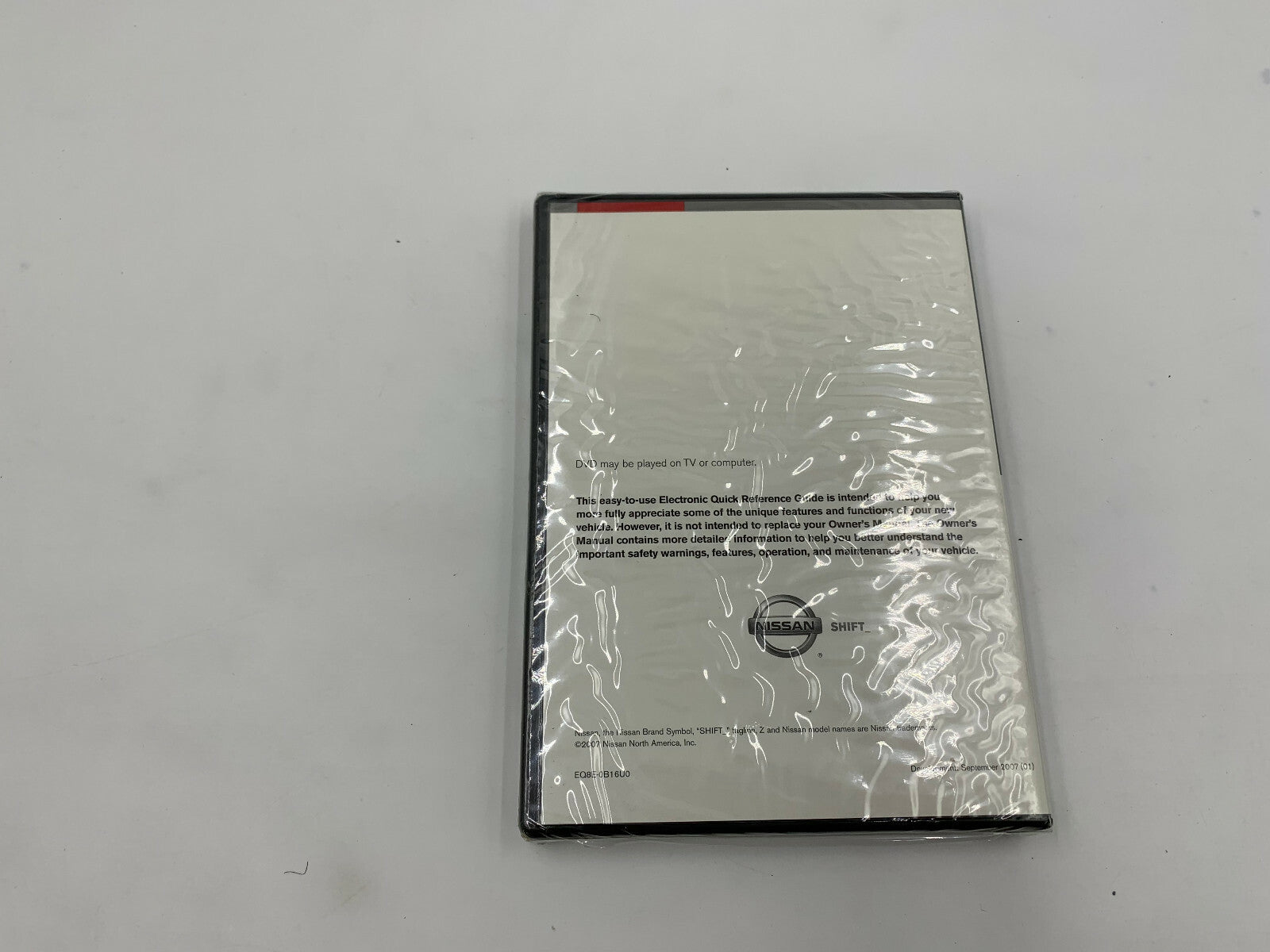 2008 Nissan Sentra Owners Manual Set with Case OEM D02B61006