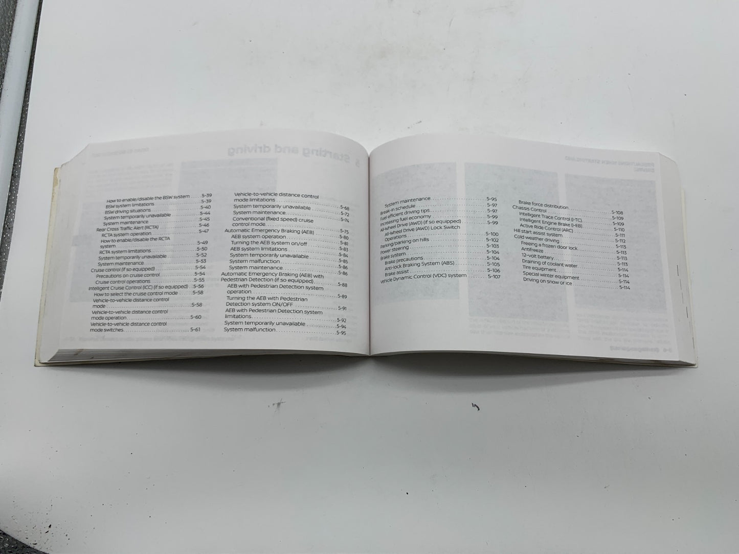 2018 Nissan Rogue Hybrid Owners Manual Set OEM B03B28033