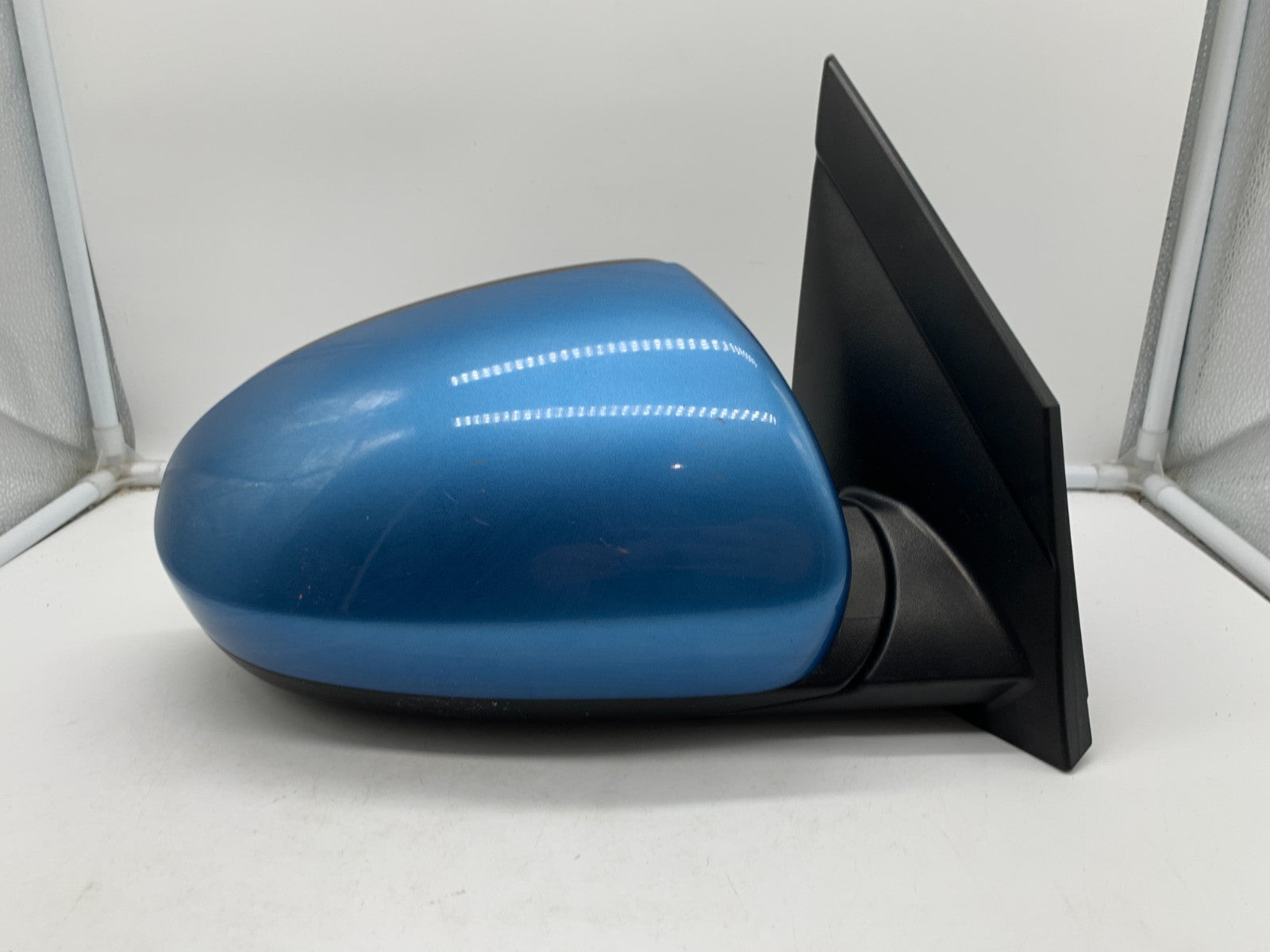 2016-2018 Hyundai Tucson Passenger Side View Power Door Mirror Blue OEM