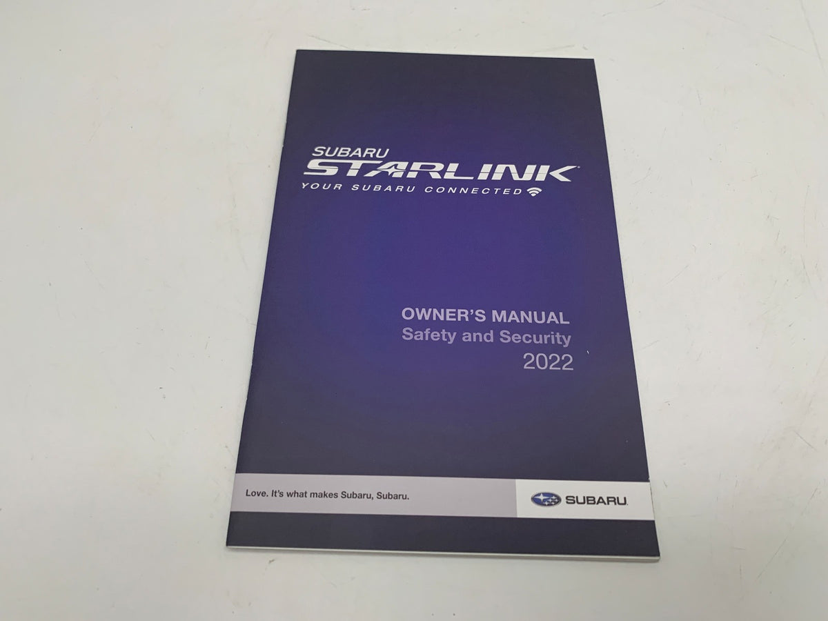 2022 Subaru Ascent Owners Manual Set with Case OEM R01B12043