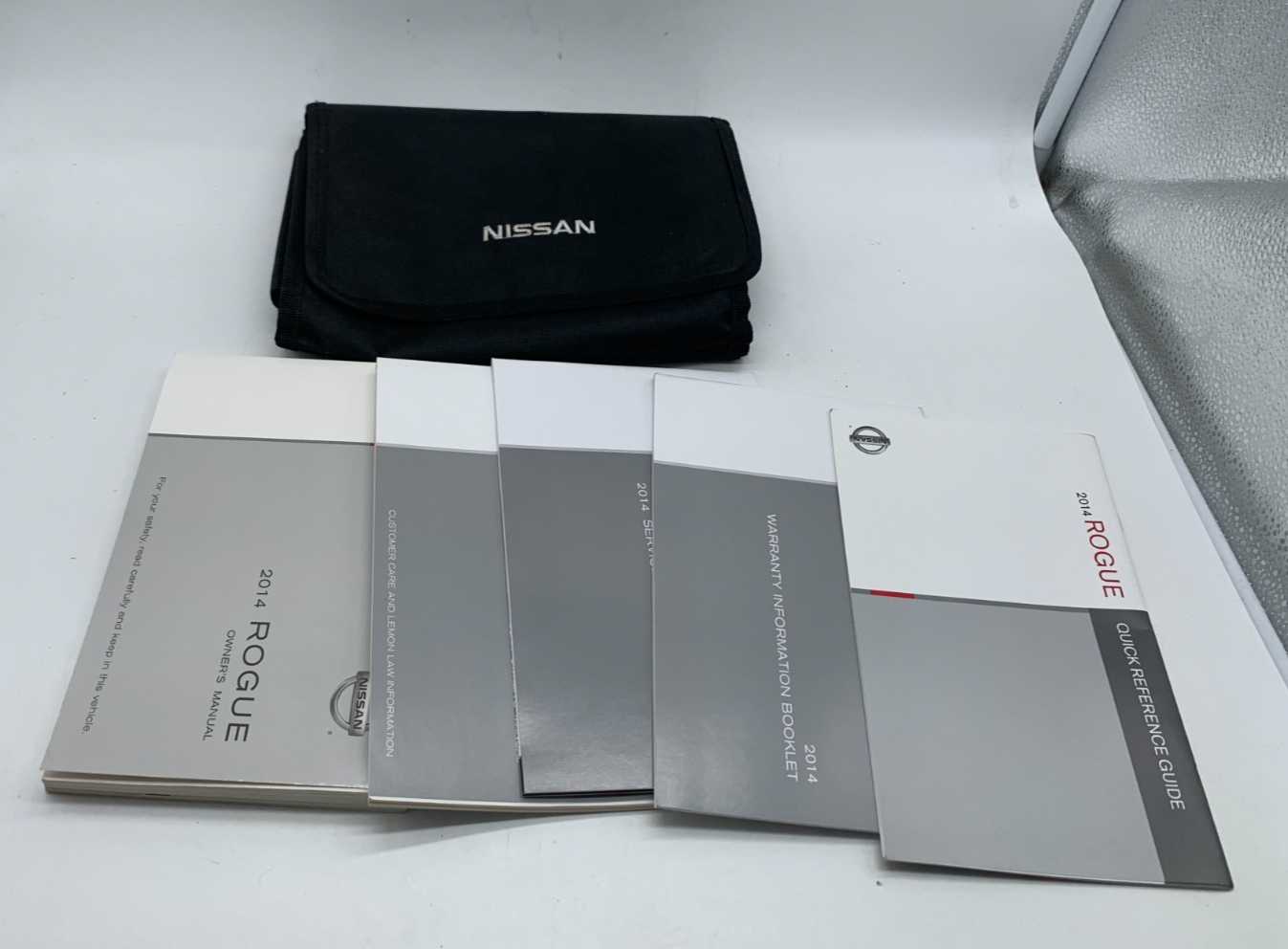 2014 Nissan Rogue Owners Manual Set with Case OEM D03B70006