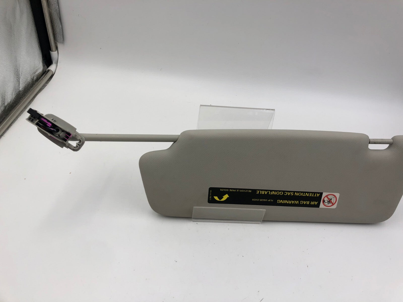 2009-2012 Audi A4 Passenger Sun Visor Gray Illuminated OEM C01B52023