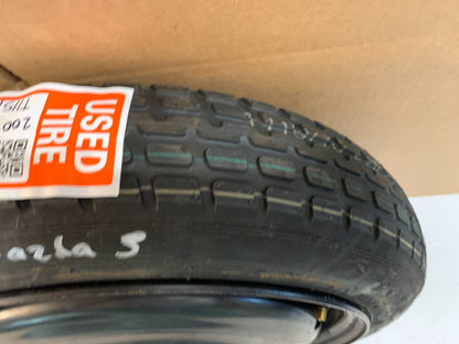 2004-2009 Mazda 3 Mazda3 15" Spare Tire Compact Donut T115/70D15