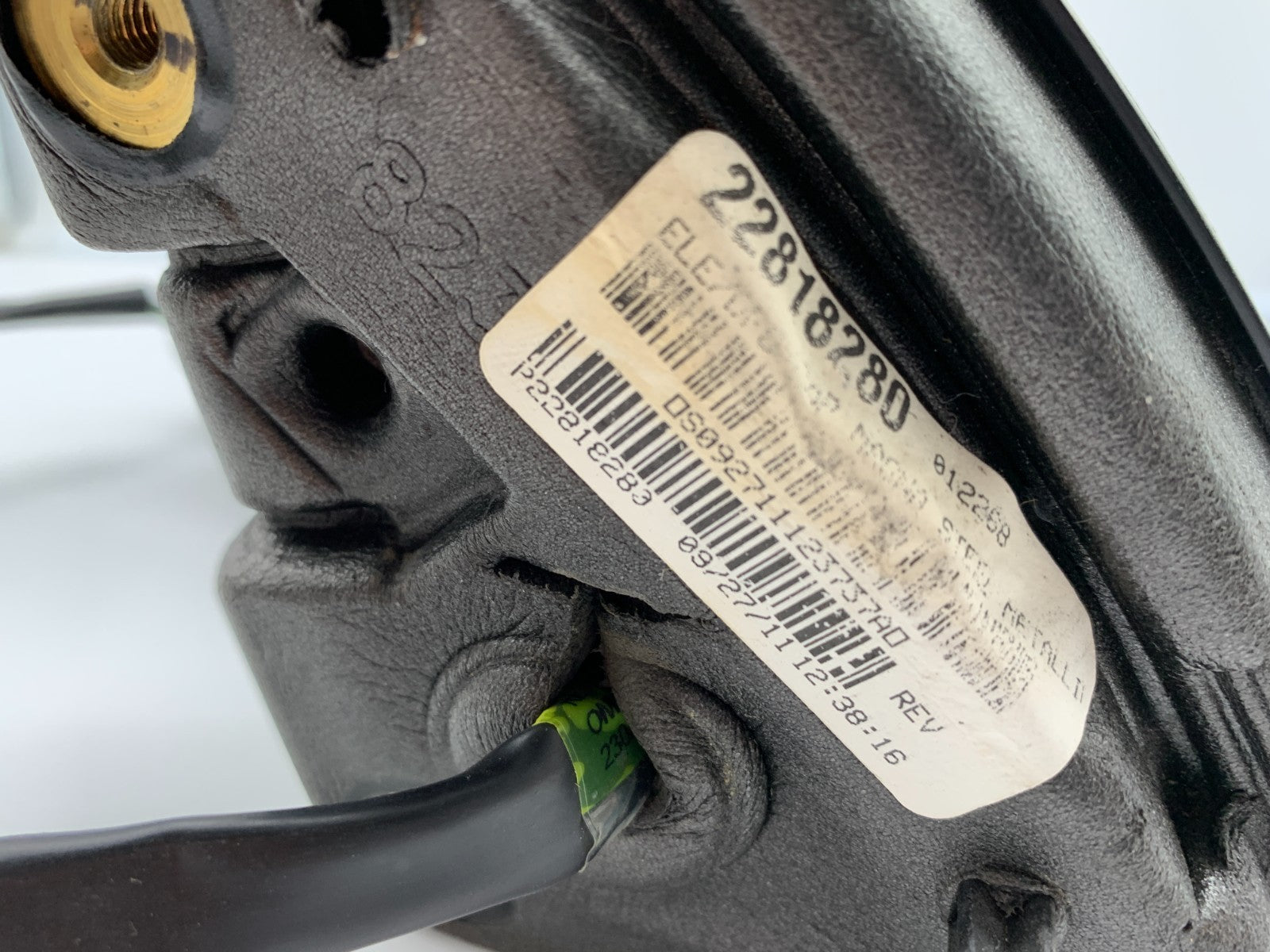 2011-2014 Chverolet Equinox Driver Side Power Door Mirror Gray OEM C04B20019