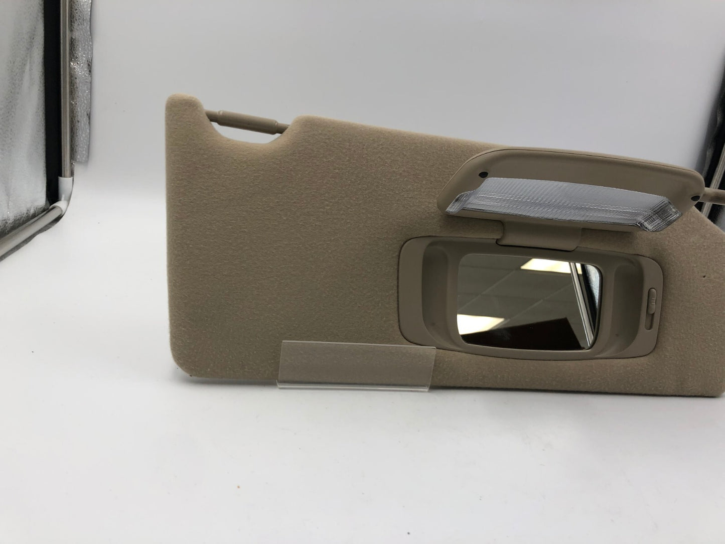 2005-2012 Toyota Avalon Passenger Sun Visor Tan Illuminated OEM A04B12029