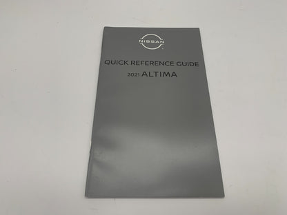 2021 Nissan Altima Owners Manual Set with Case OEM R01B05030