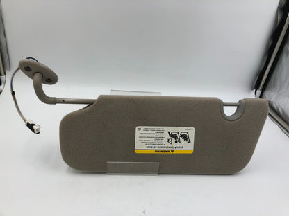 2004-2007 Jeep Liberty Passenger Sun Visor Gray Illuminated OEM C01B17052