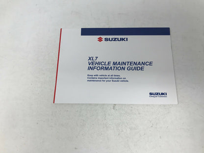 2007 Suzuki Vitara Owners Manual Set with Case OEM C04B57014