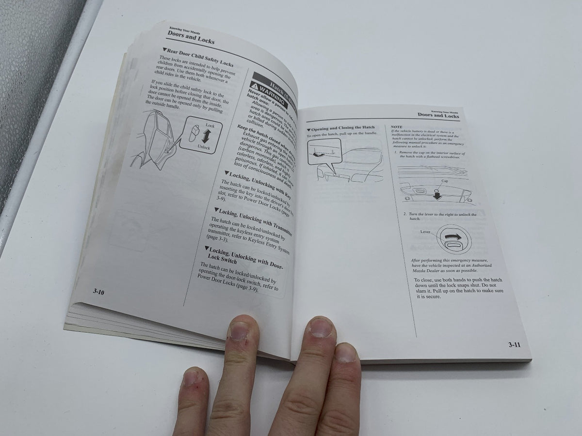 2008 Mazda 6 Owners Manual OEM R01B02017