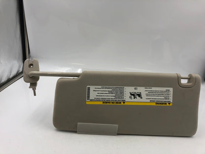 2016-2017 Chrysler 200 Sedan Passenger Sun Visor Gray Illuminated OEM B01B16039