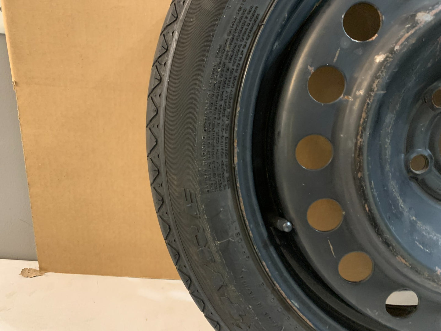 2013-2016 Dodge Dart 17" Spare Tire Compact Donut T125/80R17