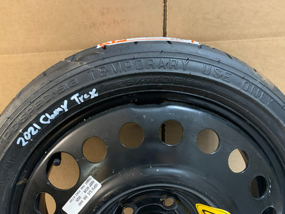 2013-2023 Chevrolet Trax 16" Spare Tire Wheel Compact Donut T125/70D16