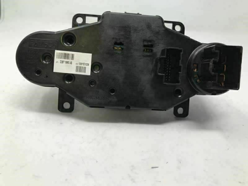 2014 Ford Fiesta AC Heater Climate Control Unit OEM D02B18012
