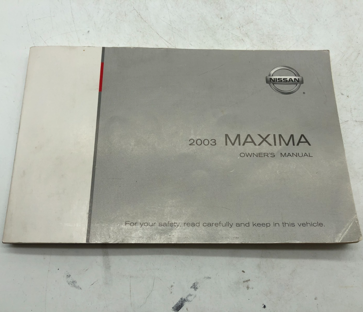 2003 Nissan Maxima Owners Manual OEM C02B44006