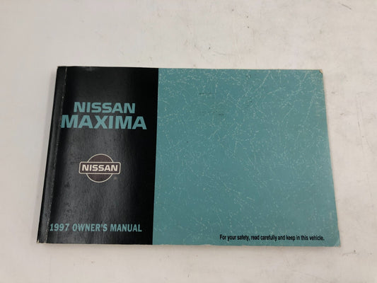 1997 Nissan Maxima Owner's Manual OEM B02B34029