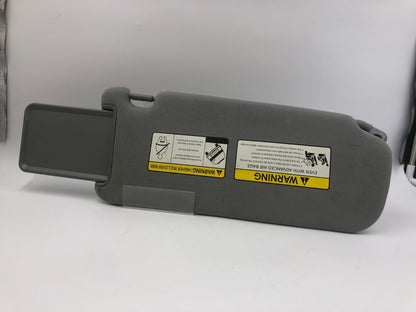 2011-2015 Kia Sorento Driver Sun Visor Gray OEM D02B29009