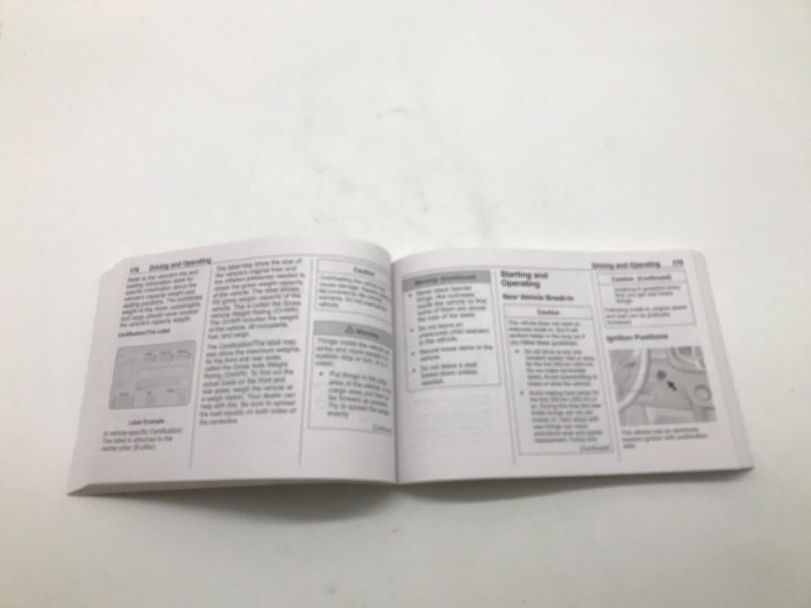 2020 GMC Terrain Terrain Denali Owners Manual OEM D01B56058