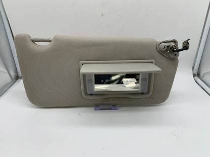 2010-2014 Subaru Legacy Passenger Sun Visor Gray Illuminated OEM A02B07020