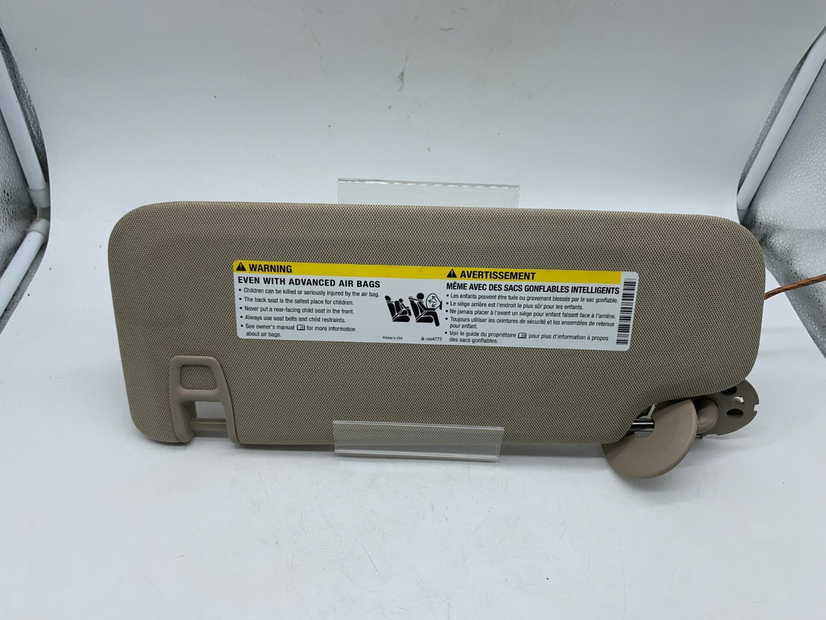 2021-2022 Buick Envision Passenger Sun Visor Beige Illuminated OEM D03B02002