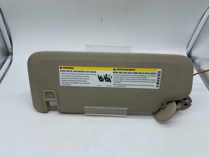 2021-2022 Buick Envision Passenger Sun Visor Beige Illuminated OEM D03B02002